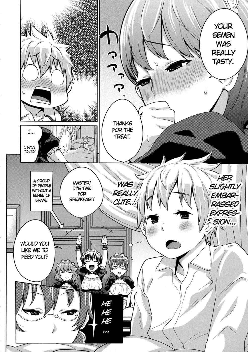 Hentai Manga Comic-Maid x4-Chapter 4-4